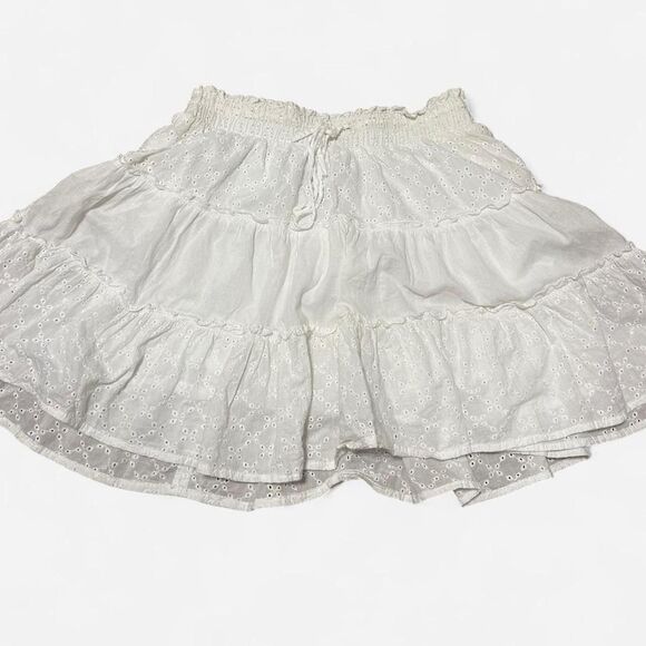 Forever-21 Women's White Skirt - Picture 1 of 3